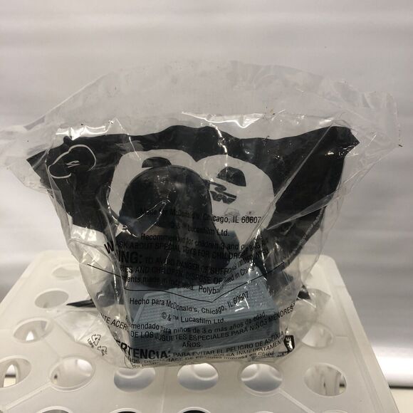 Star Wars Clone Wars 2008 McDonald's C-3PO Chewbacca Vader Toys Bobblehead Lot - Picture 3 of 9